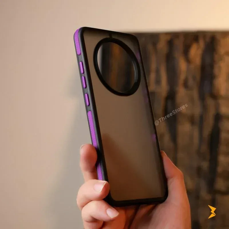 Thin City Colored Frame Case Oppo Reno 12F - Three