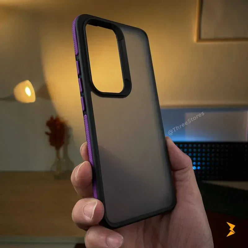 Thin City Colored Frame Case Oppo Reno 12 - Three