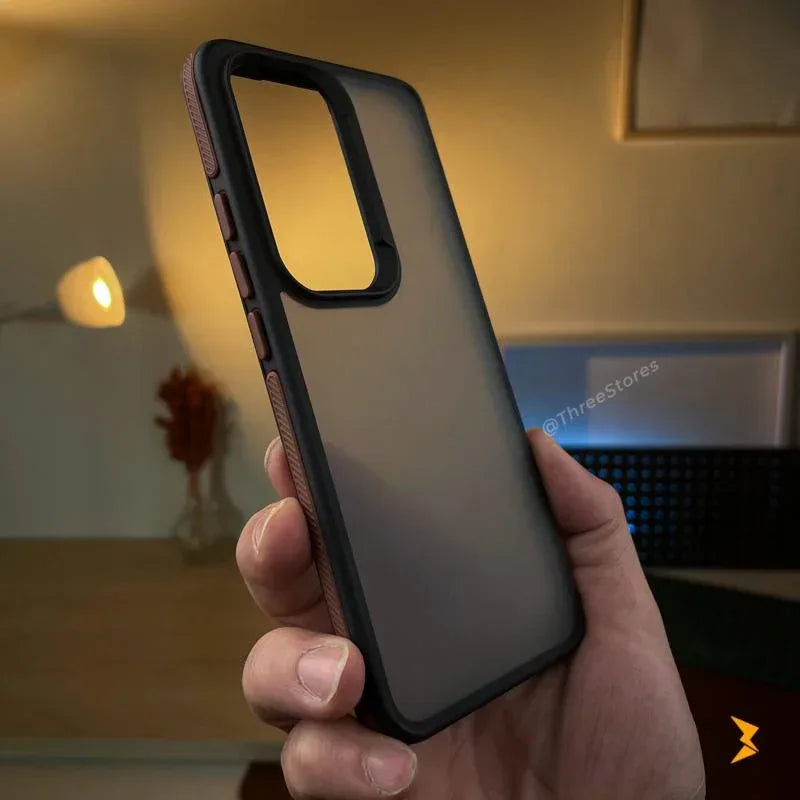 Thin City Colored Frame Case Oppo Reno 12 - Three