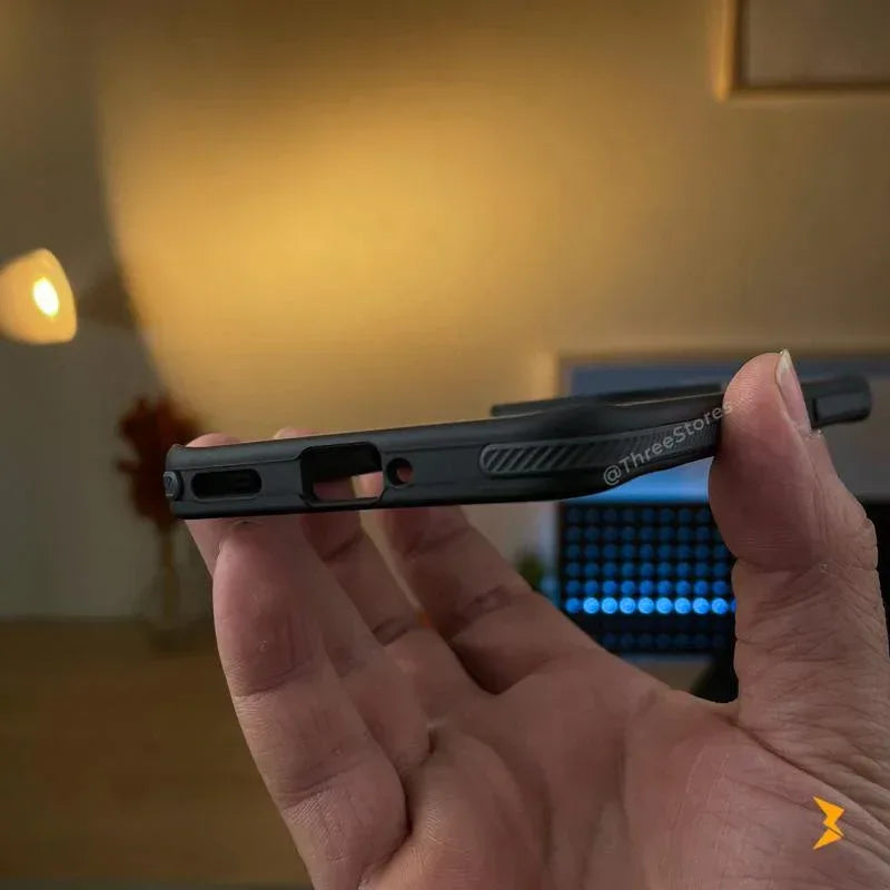 Thin City Colored Frame Case Oppo Reno 12 - Three