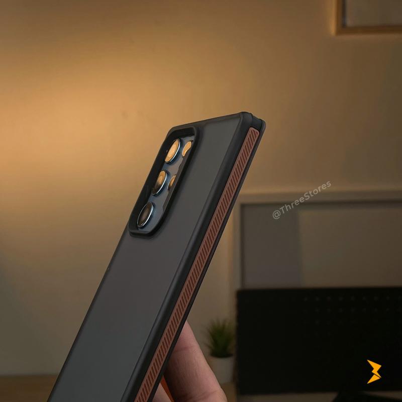 Thin City Colored Frame Case Samsung S22 Ultra