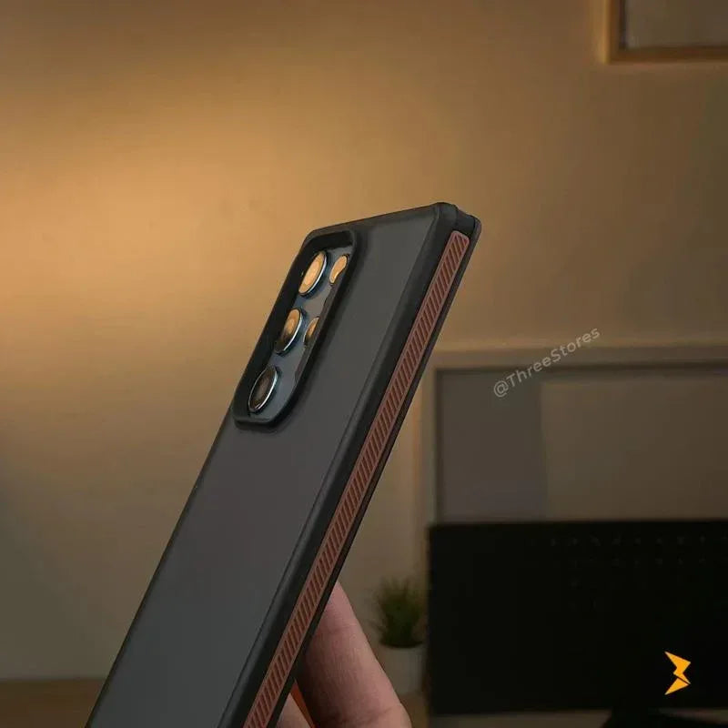 Thin City Colored Frame Case Samsung S22 Ultra - Three