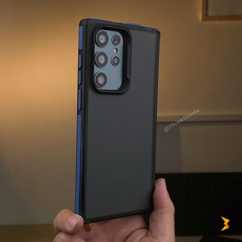 Thin City Colored Frame Case Samsung S22 Ultra