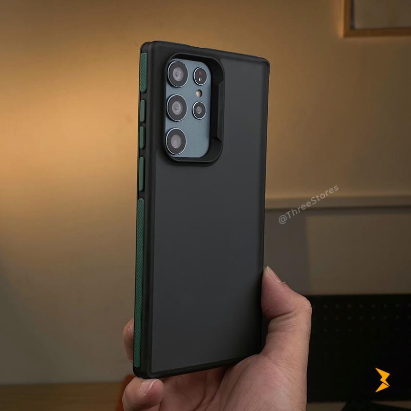 Thin City Colored Frame Case Samsung S22 Ultra