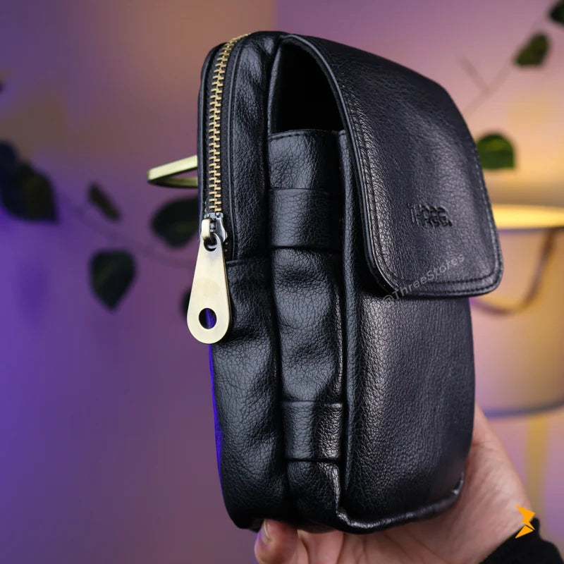 Three Mobile Phone Waist Bag