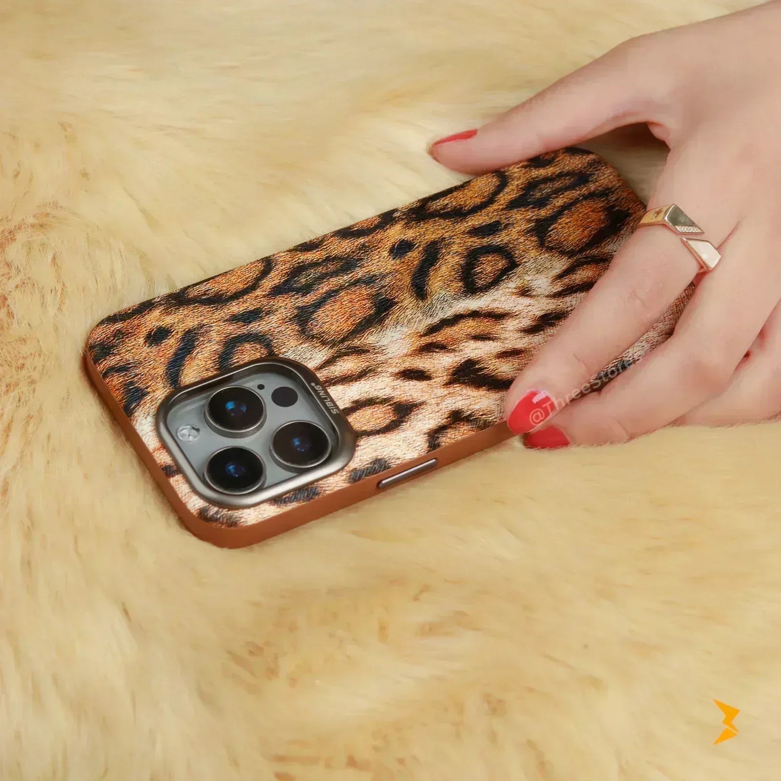 Tiger Sibling Metal Frame Case iPhone 11 Pro Max - Three
