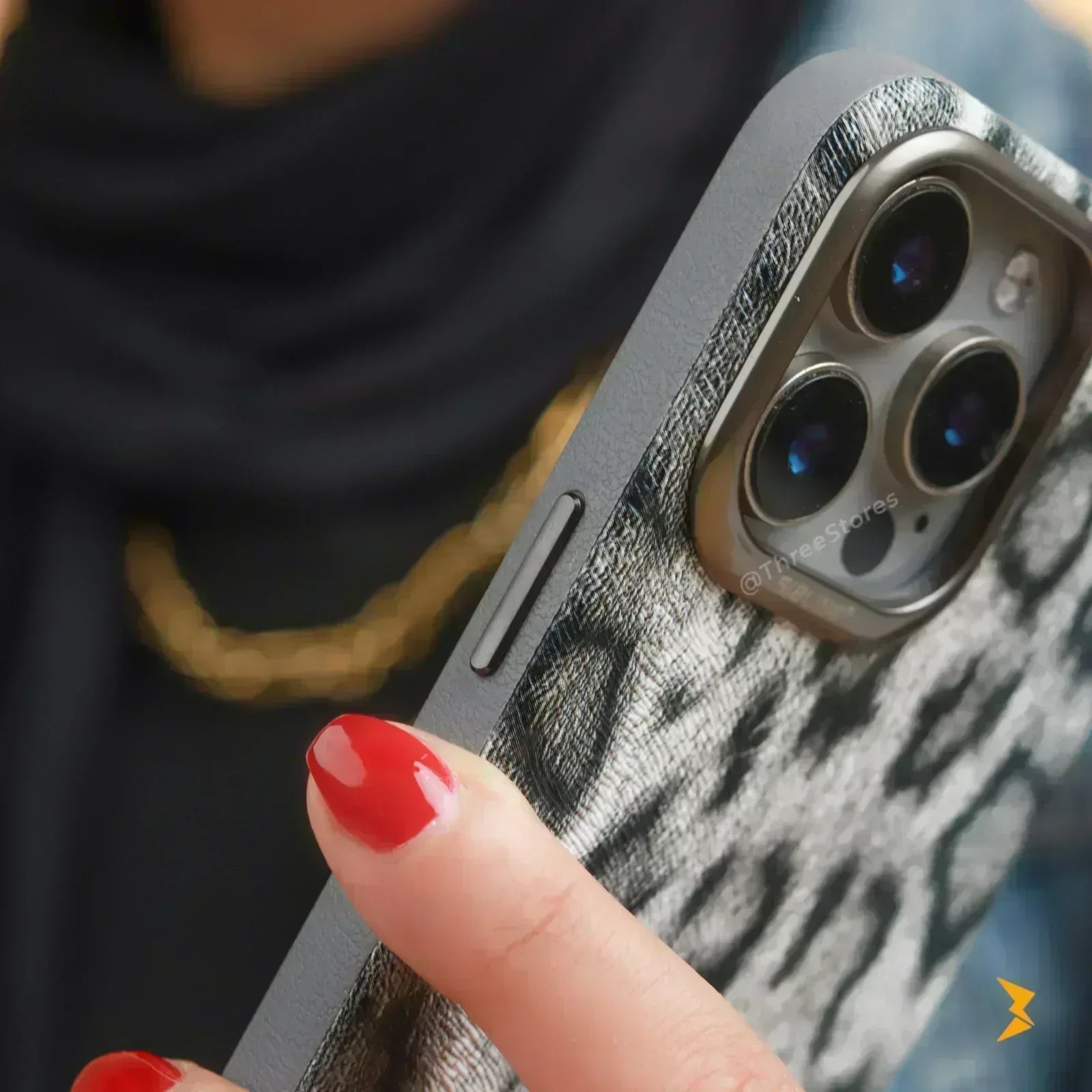 Tiger Sibling Metal Frame Case iPhone 11 Pro Max - Three