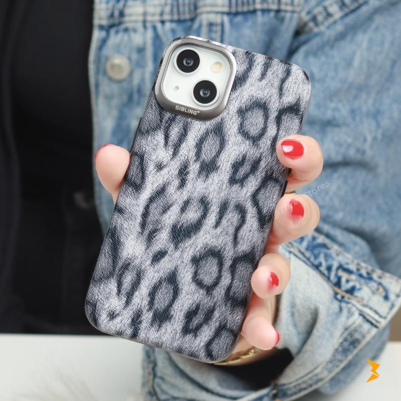 Tiger Sibling Metal Frame Case iPhone 15