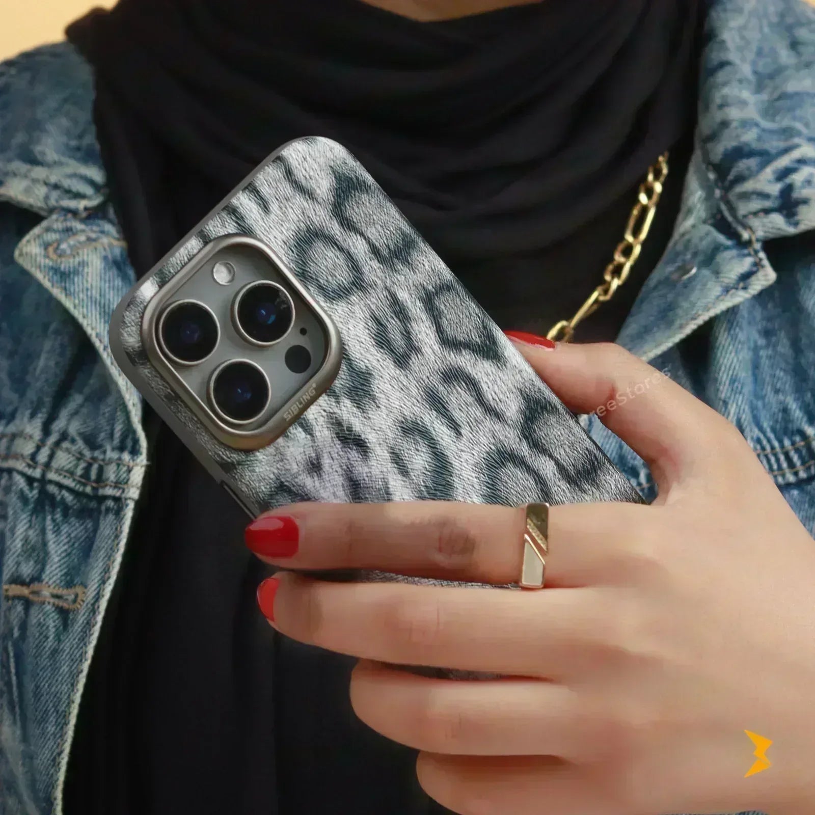 Tiger Sibling Metal Frame Case iPhone 11 Pro Max - Three