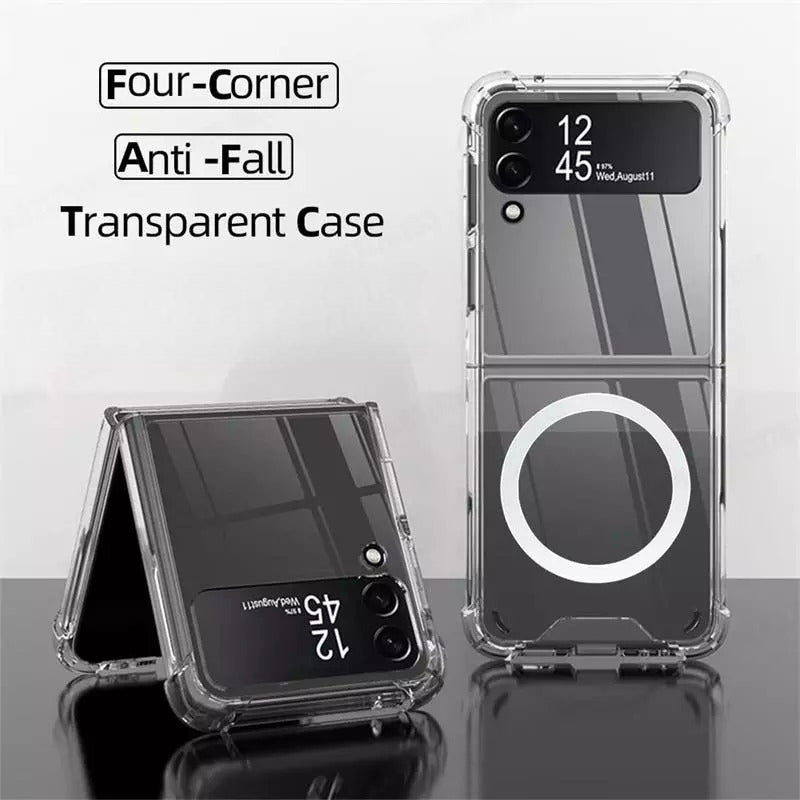Transparent Magsafe Case Samsung Z Flip 4