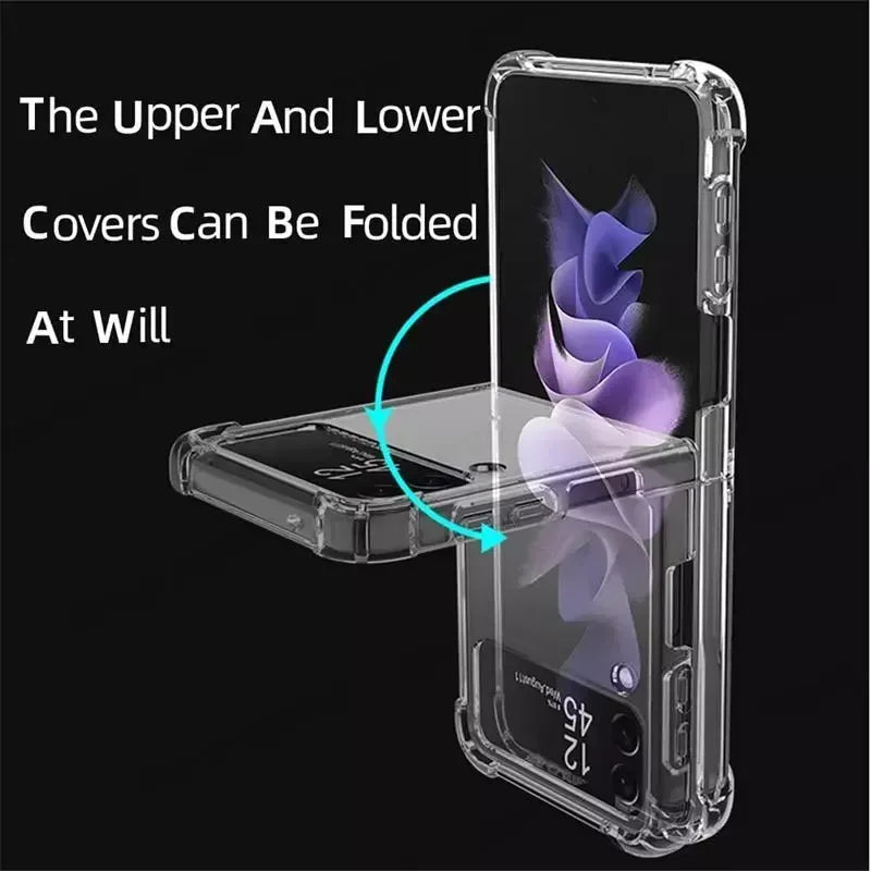 Transparent Magsafe Case Samsung Z Flip 4 - Three