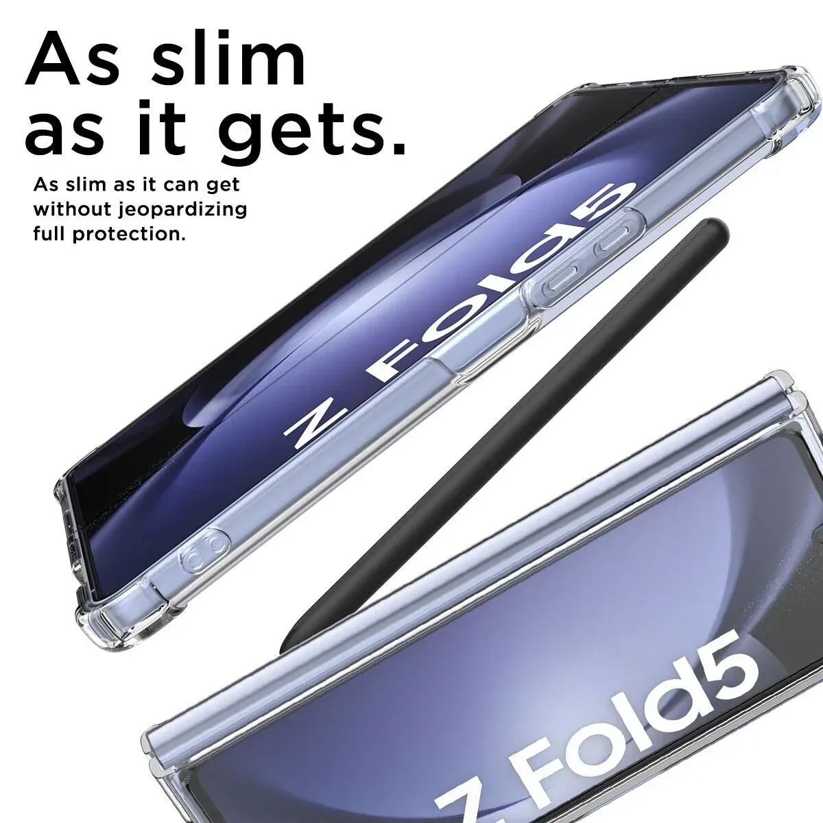 Transparent Magsafe Case Samsung Z Fold 5 - Three