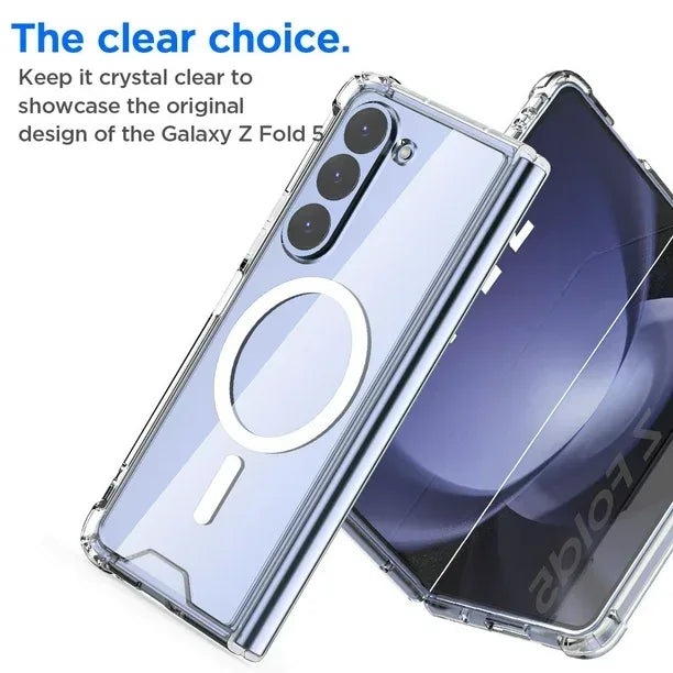 Transparent Magsafe Case Samsung Z Fold 5 - Three