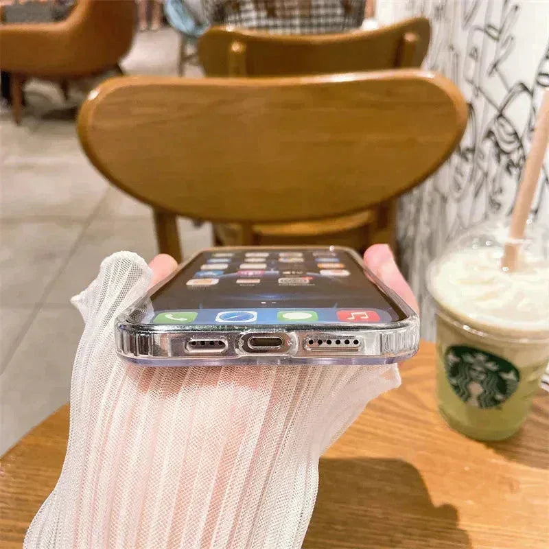 Transparent Magsafe Case iPhone 16 Pro Max - Three