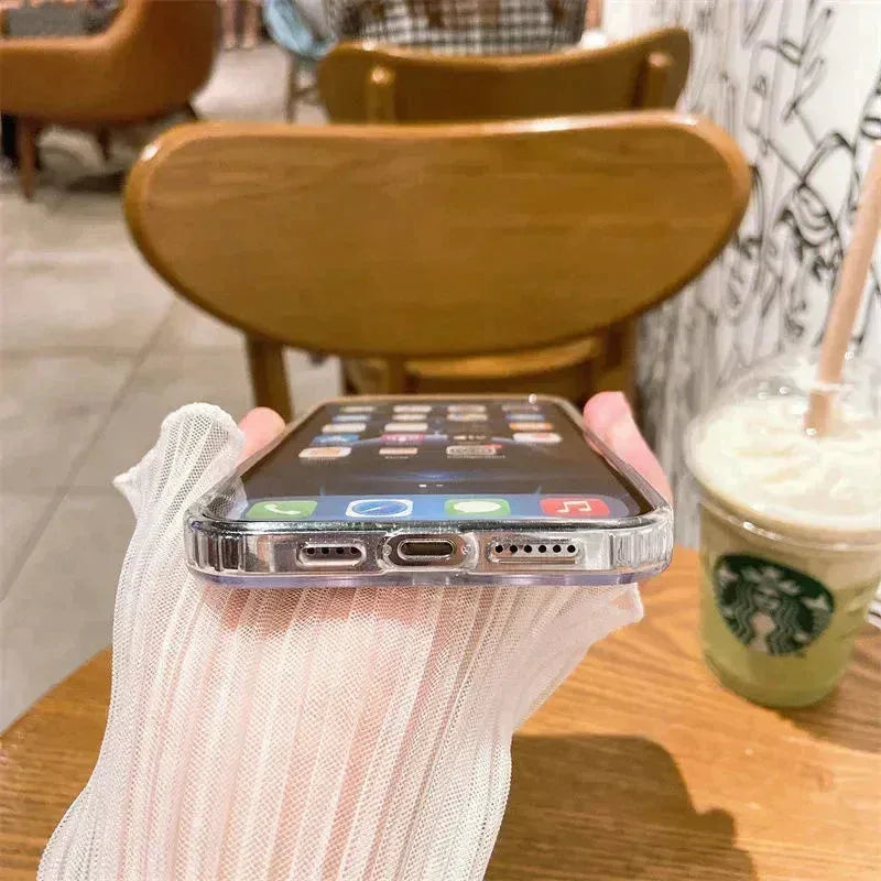 Transparent Magsafe Case iPhone 16 Plus - Three