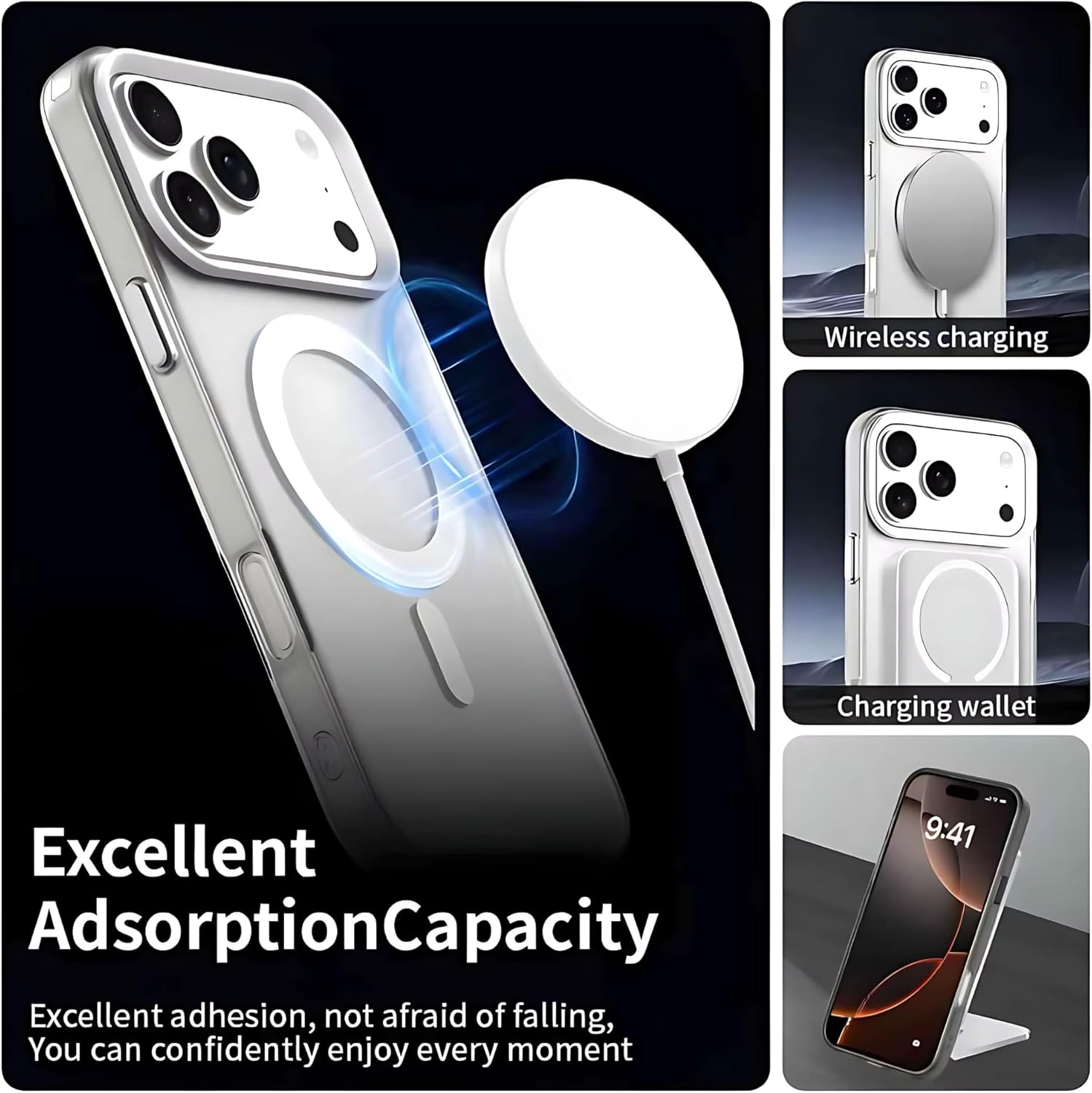 Transparent Magsafe Case iPhone 17 Pro Max