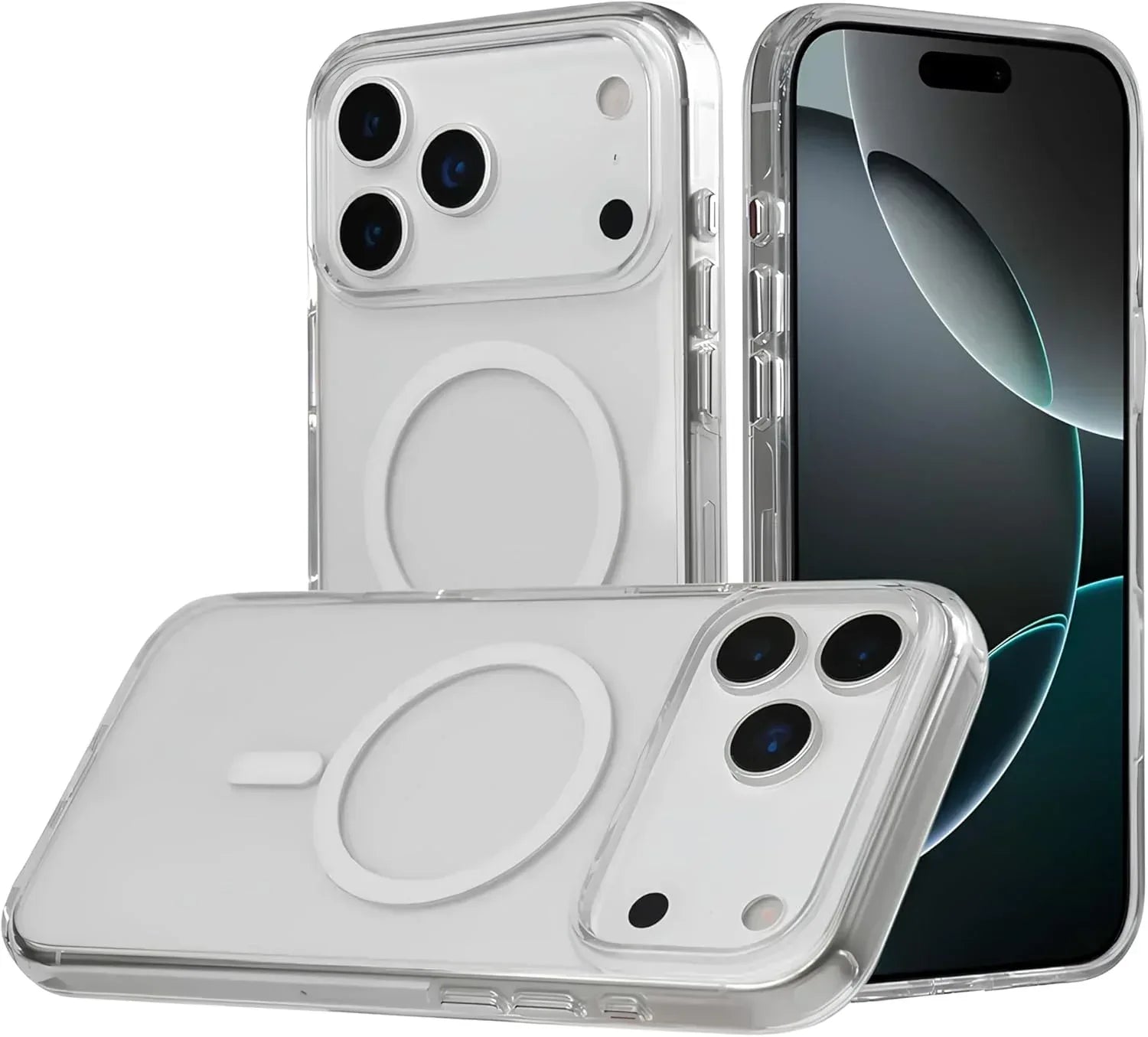 Transparent Magsafe Case iPhone 17 Pro Max - Three
