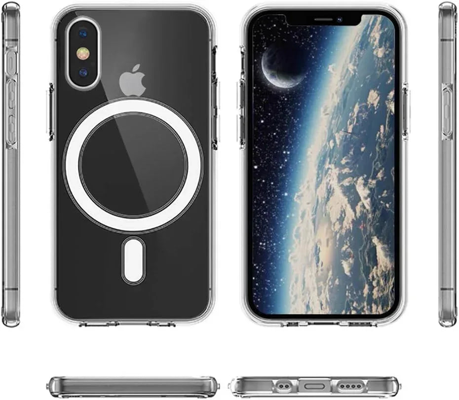Transparent Magsafe Case iPhone X Max - Three