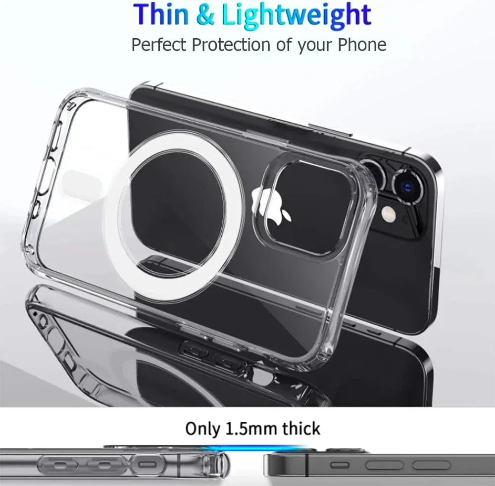 Transparent Magsafe Case iPhone X Max - Three