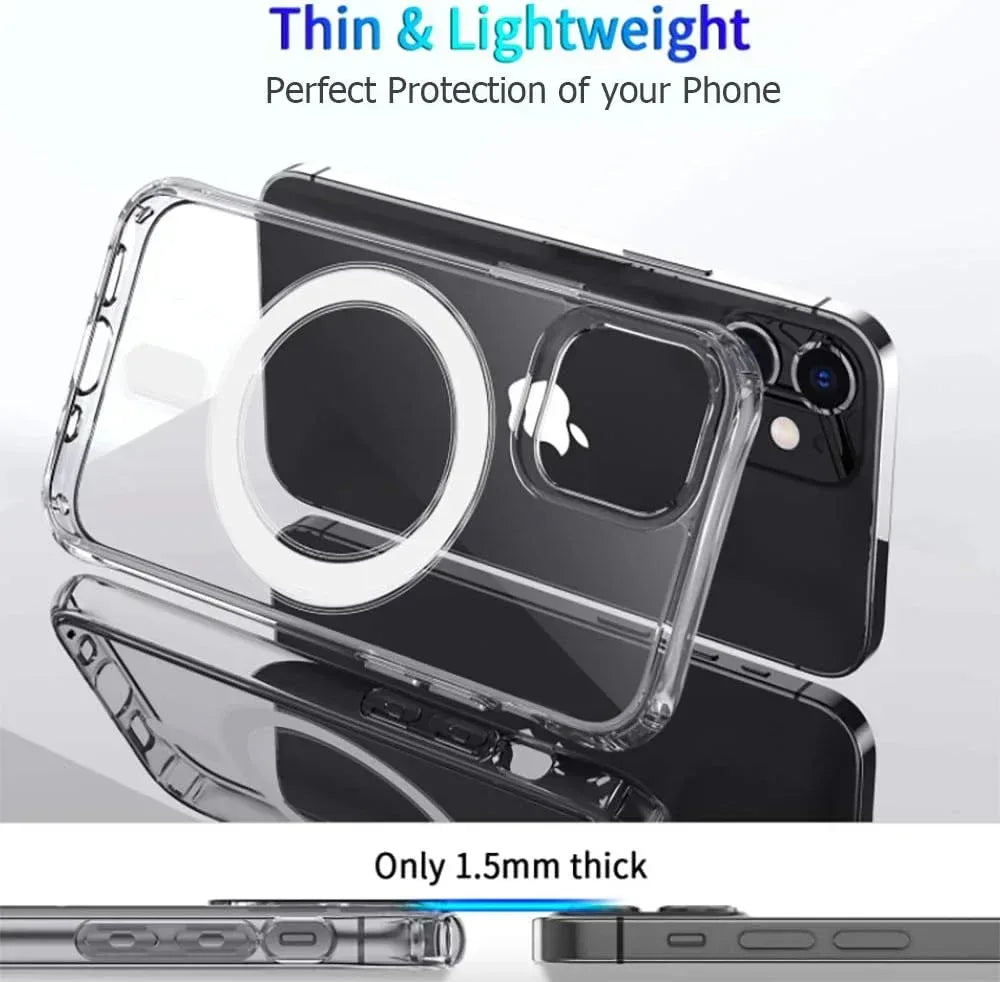 Transparent Magsafe Case iPhone X Max - Three