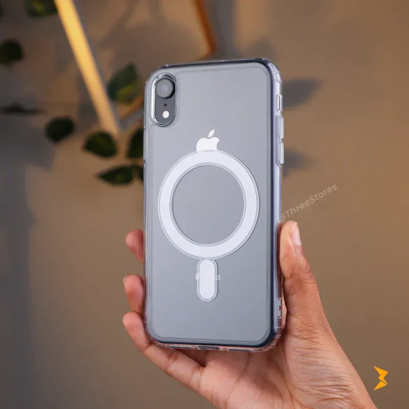 Transparent Magsafe Case iPhone XR - Three