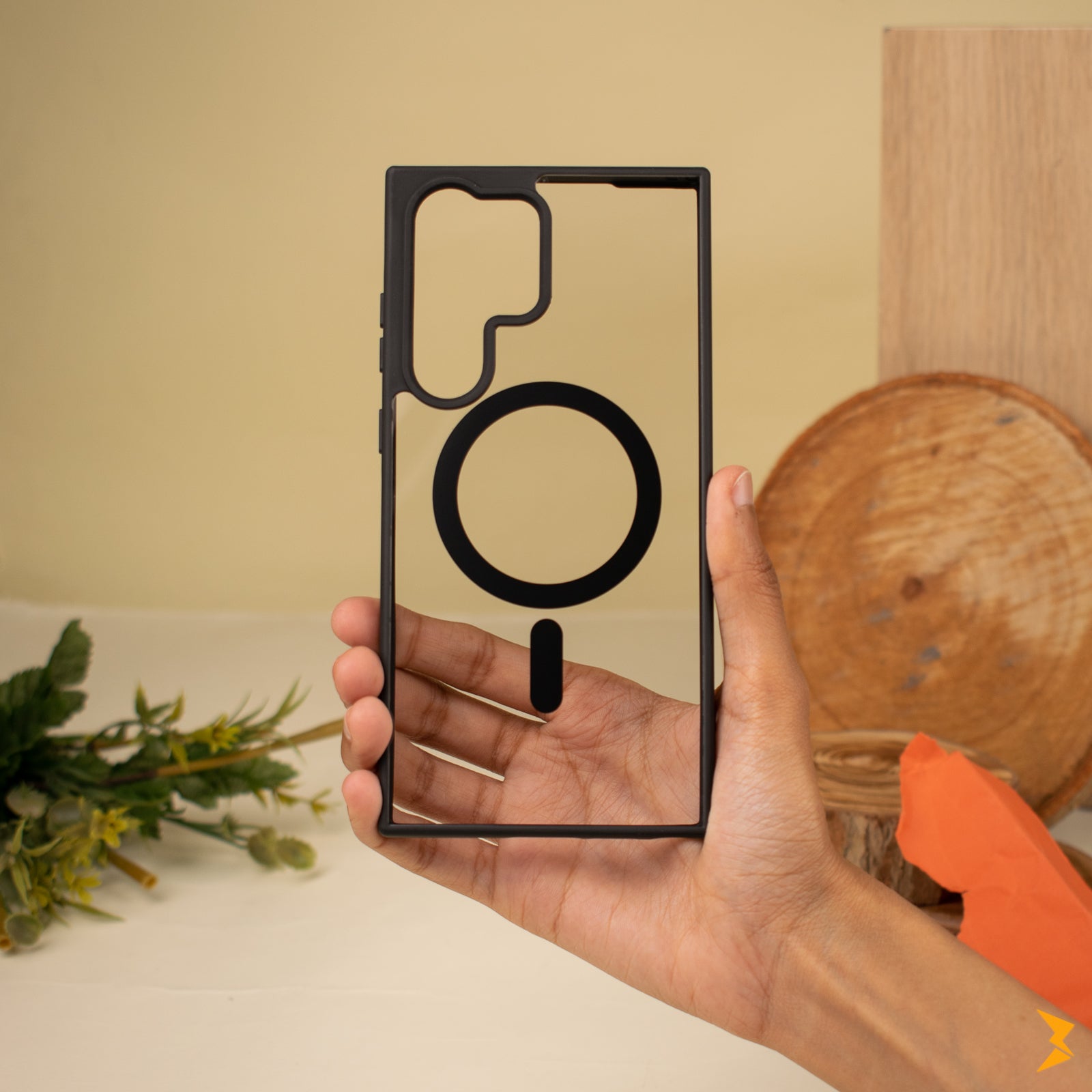 Transparent Magsafe Colors Case Samsung S23 Ultra