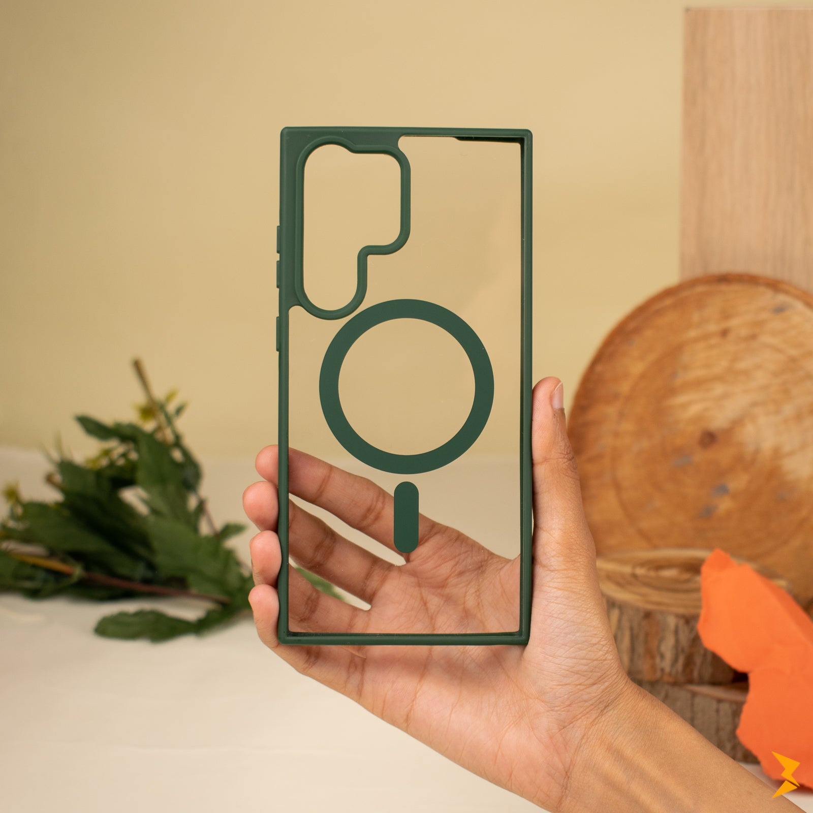 Transparent Magsafe Colors Case Samsung S23 Ultra