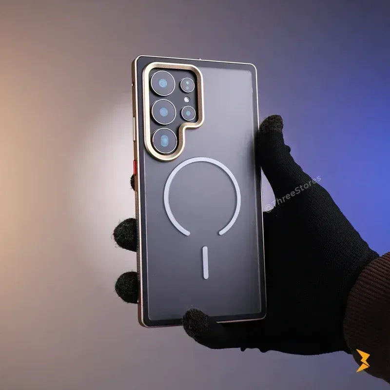 Tronix Metal Frame Magsafe Case Samsung S25 Ultra - Three