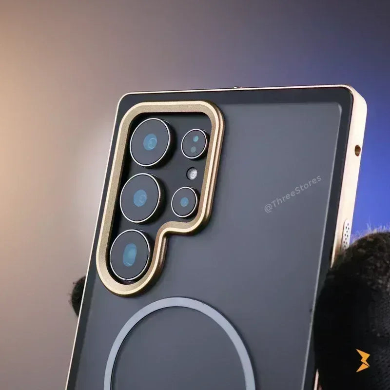 Tronix Metal Frame Magsafe Case Samsung S25 Ultra - Three