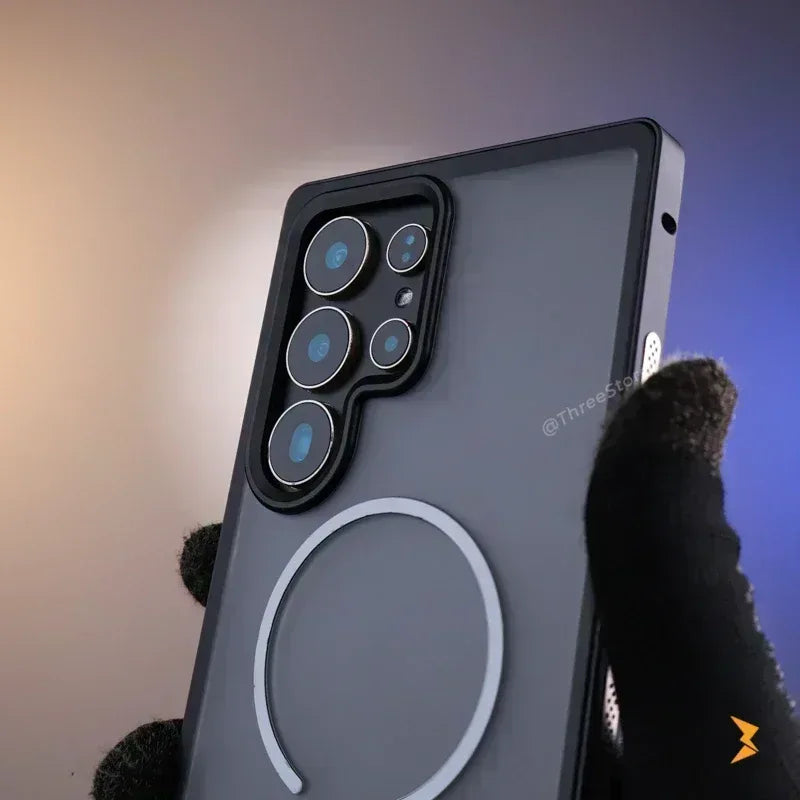 Tronix Metal Frame Magsafe Case Samsung S25 Ultra - Three