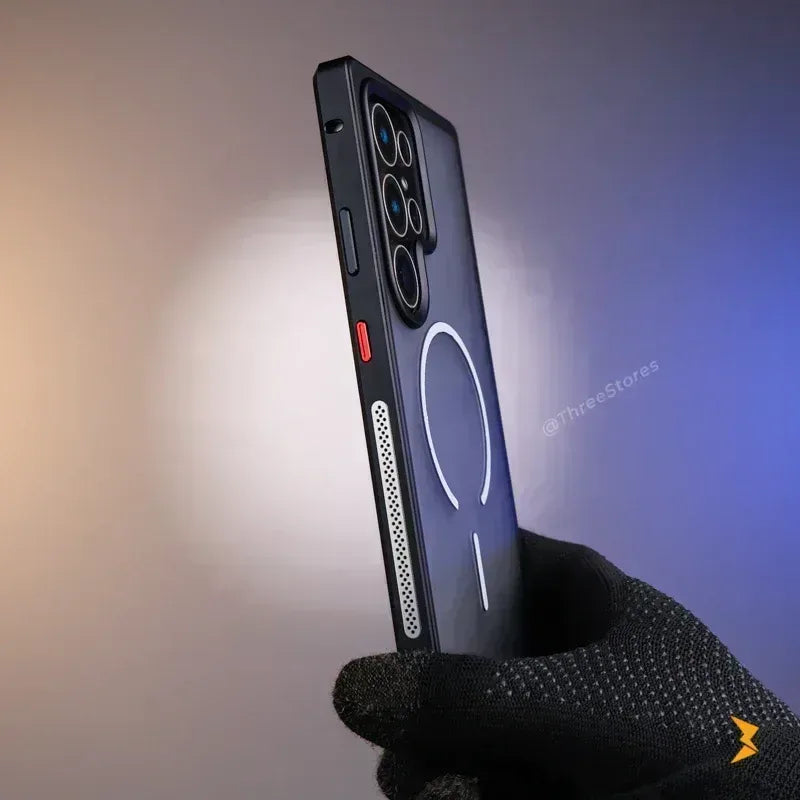 Tronix Metal Frame Magsafe Case Samsung S25 Ultra - Three