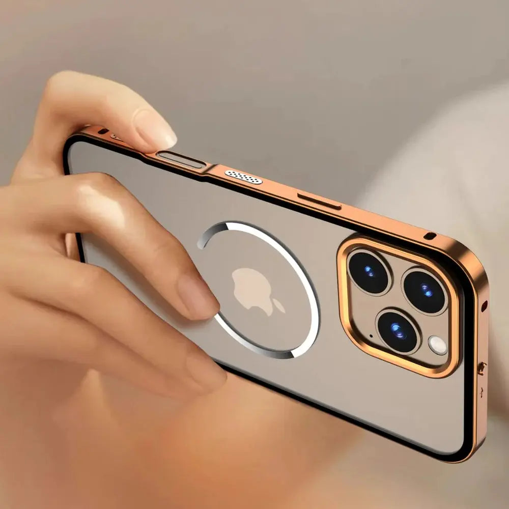 Tronix Metal Frame Magsafe Case iPhone 14 Pro Max