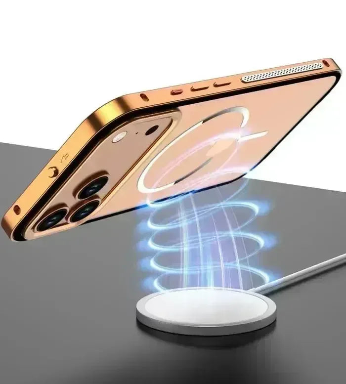 Tronix Metal Frame Magsafe Case iPhone 16 Pro Max - Three