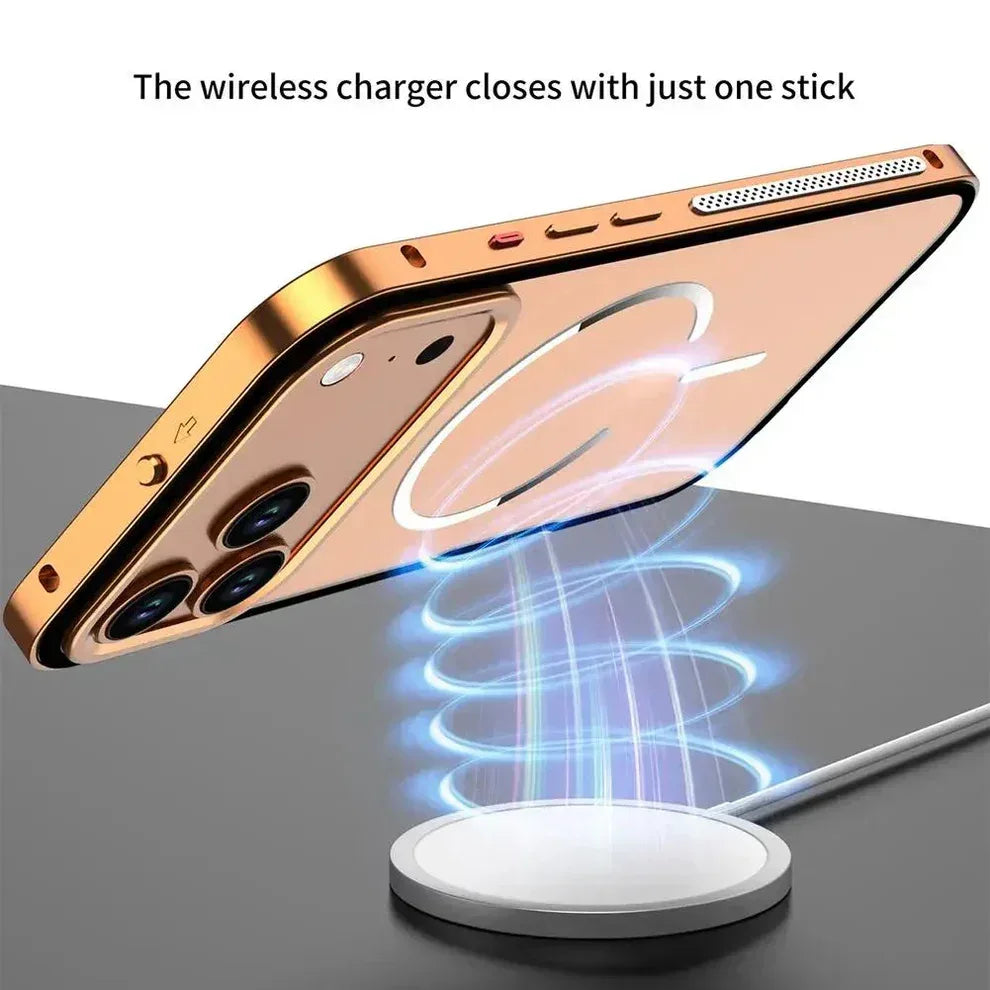 Tronix Metal Frame Magsafe Case iPhone 17 Pro Max - Three