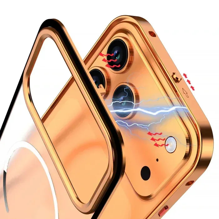 Tronix Metal Frame Magsafe Case iPhone 17 Pro Max - Three