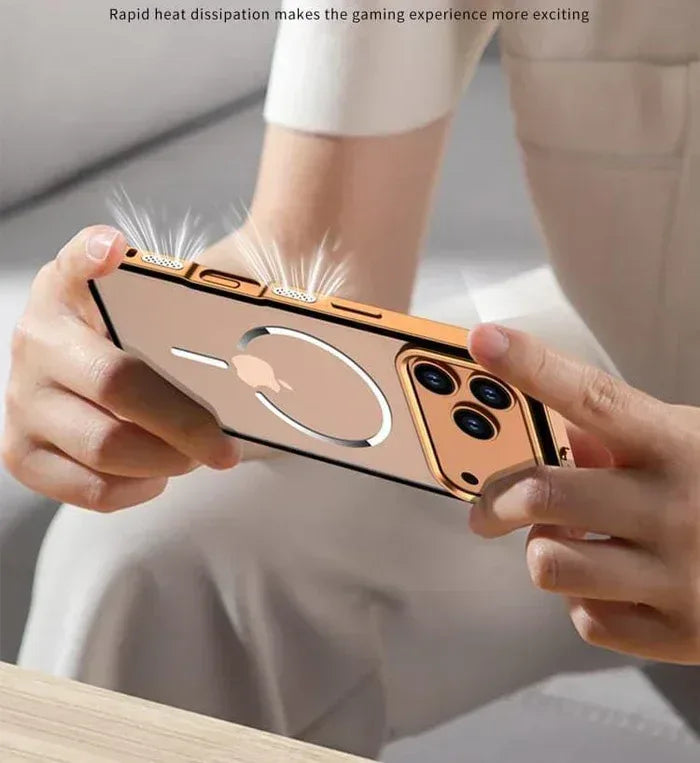 Tronix Metal Frame Magsafe Case iPhone 17 Pro Max - Three