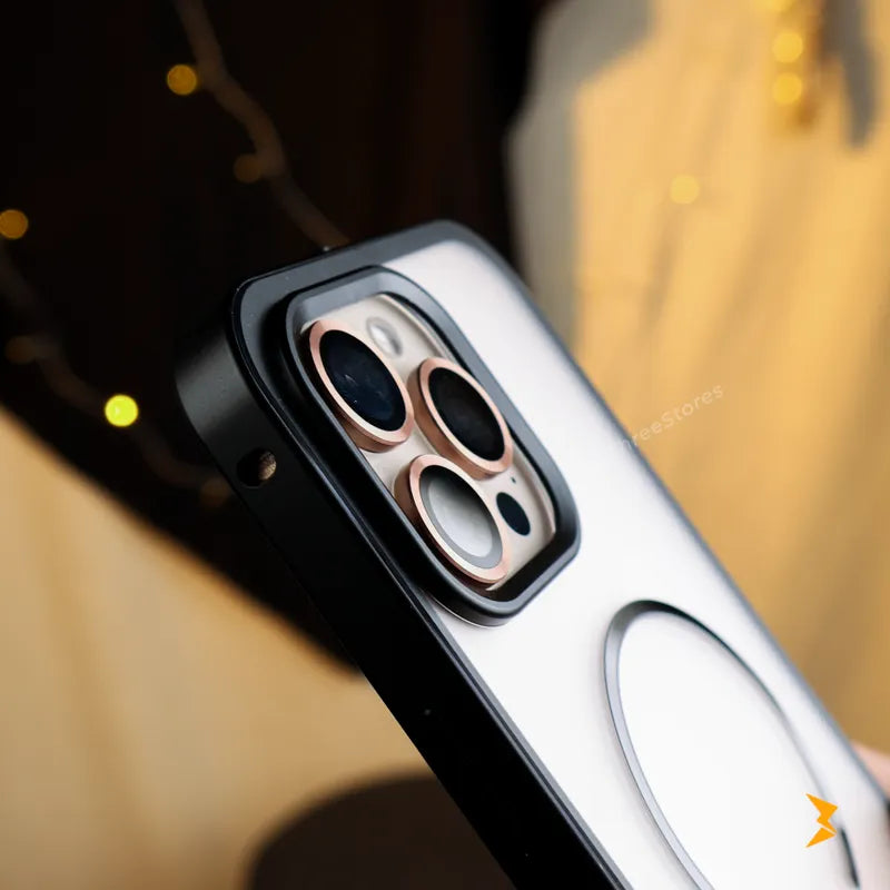 Tronix Metal Frame Magsafe Case iPhone 16 Pro Max