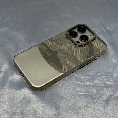 Two Tone Camouflage Case iPhone 15 Pro Max - Three