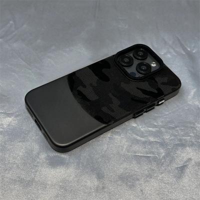 Two Tone Camouflage Case iPhone 16 Pro - Three
