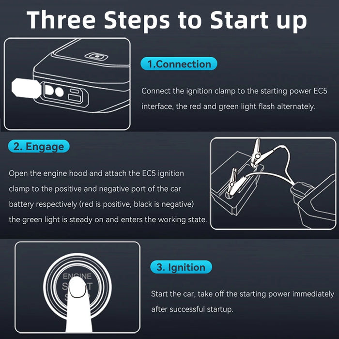 8000mah jump starter