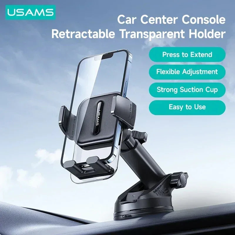 USAMS Car Holder Center Console Retractable US-ZJ072 - Three