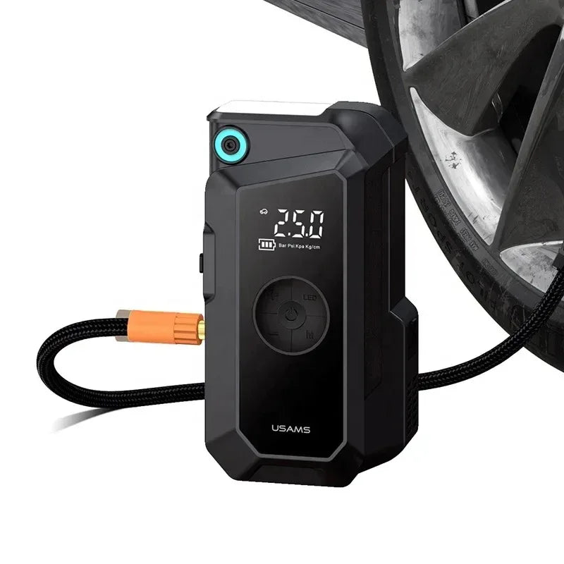 USAMS 3-in-1 Air Compressors Power Bank Led Light ZB287 - Three