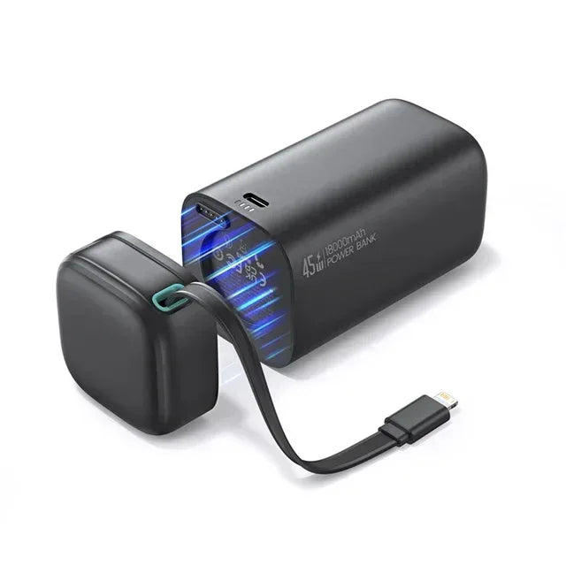 USAMS PD45W Power Bank 18000mAh Lightning US-CD217 - Three