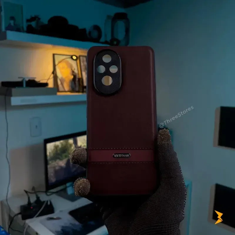 Ultra Slim Leather Case Honor 200 - Three