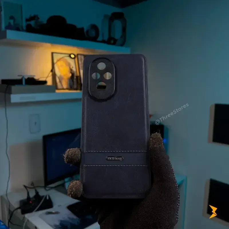 Ultra Slim Leather Case Honor 200 - Three