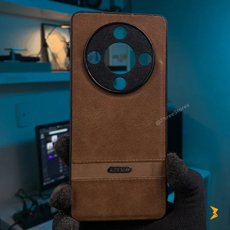 Ultra Slim Leather Case Honor X9B - Three