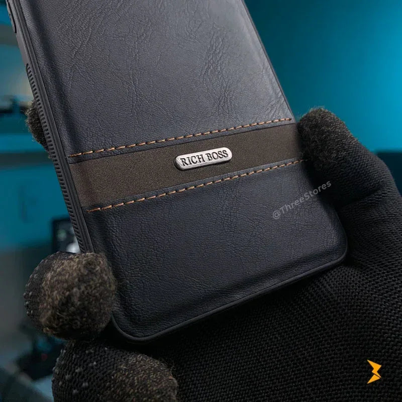 Ultra Slim Leather Case Honor X9B - Three