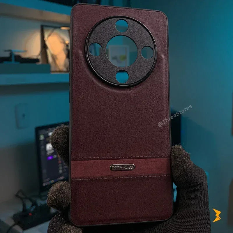 Ultra Slim Leather Case Honor X9B - Three