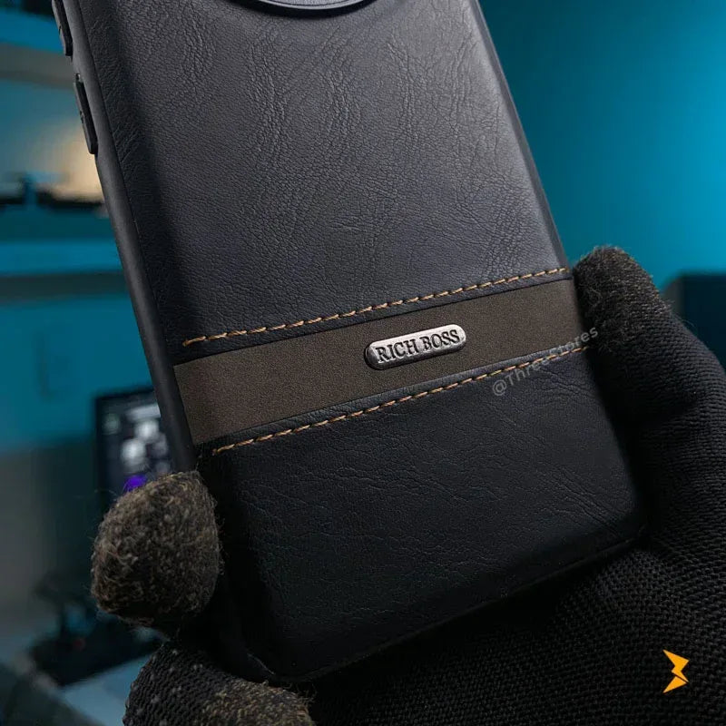 Ultra Slim Leather Case Honor X9C - Three