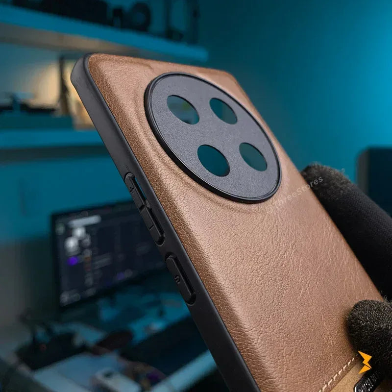 Ultra Slim Leather Case Honor X9C - Three